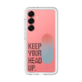 スリムプロテクションプレミアムケース［ オリジナル - ドットオーバーレイ - KEEP YOUR HEAD UP/A ］