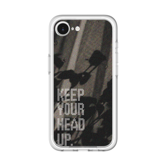 スリムプロテクションプレミアムケース［ オリジナル - ドットオーバーレイ - KEEP YOUR HEAD UP/B ］