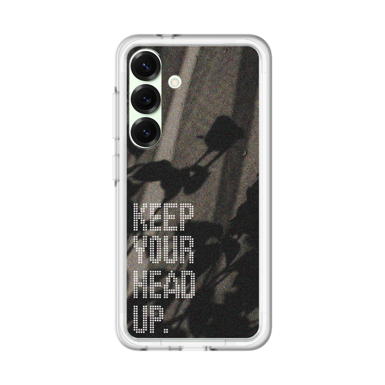 スリムプロテクションプレミアムケース［ オリジナル - ドットオーバーレイ - KEEP YOUR HEAD UP/B ］