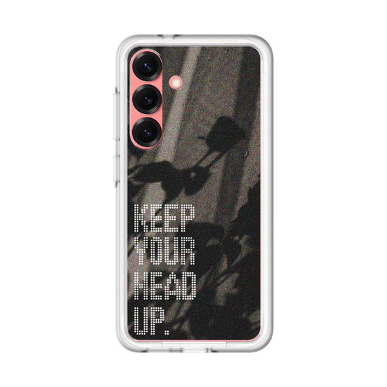 スリムプロテクションプレミアムケース［ オリジナル - ドットオーバーレイ - KEEP YOUR HEAD UP/B ］