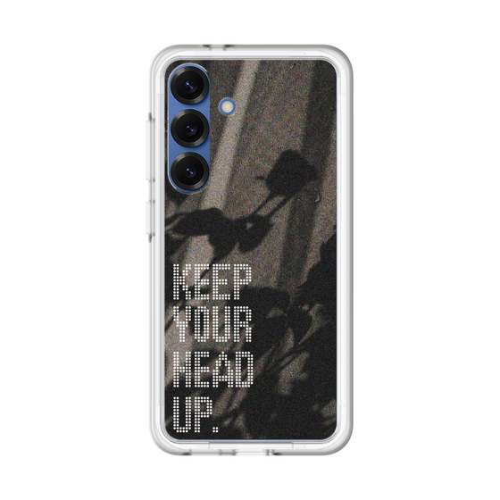 スリムプロテクションプレミアムケース［ オリジナル - ドットオーバーレイ - KEEP YOUR HEAD UP/B ］