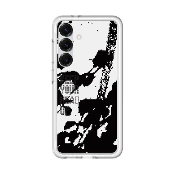 スリムプロテクションプレミアムケース［ オリジナル - ドットオーバーレイ - KEEP YOUR HEAD UP/C ］