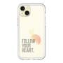 スリムプロテクションプレミアムケース［ オリジナル - ドットオーバーレイ - FOLLOW YOUR HEART/A ］