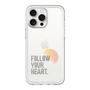 スリムプロテクションプレミアムケース［ オリジナル - ドットオーバーレイ - FOLLOW YOUR HEART/A ］