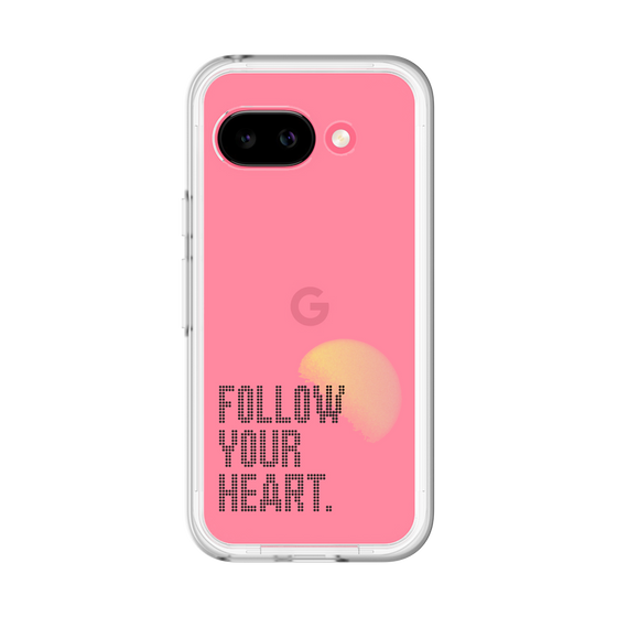 スリムプロテクションプレミアムケース［ オリジナル - ドットオーバーレイ - FOLLOW YOUR HEART/A ］