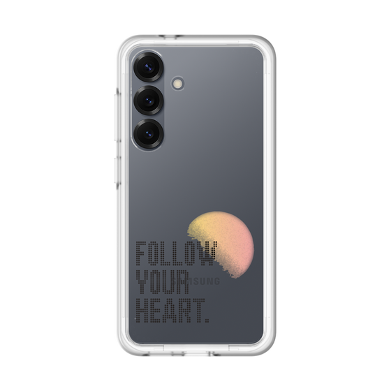 スリムプロテクションプレミアムケース［ オリジナル - ドットオーバーレイ - FOLLOW YOUR HEART/A ］