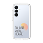 スリムプロテクションプレミアムケース［ オリジナル - ドットオーバーレイ - FOLLOW YOUR HEART/A ］