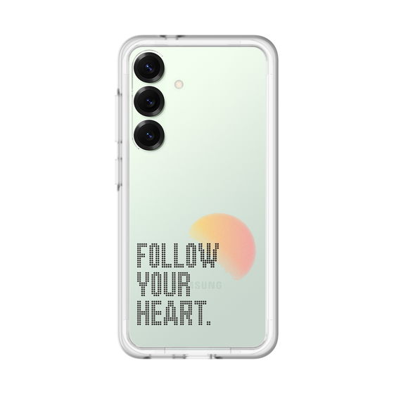 スリムプロテクションプレミアムケース［ オリジナル - ドットオーバーレイ - FOLLOW YOUR HEART/A ］