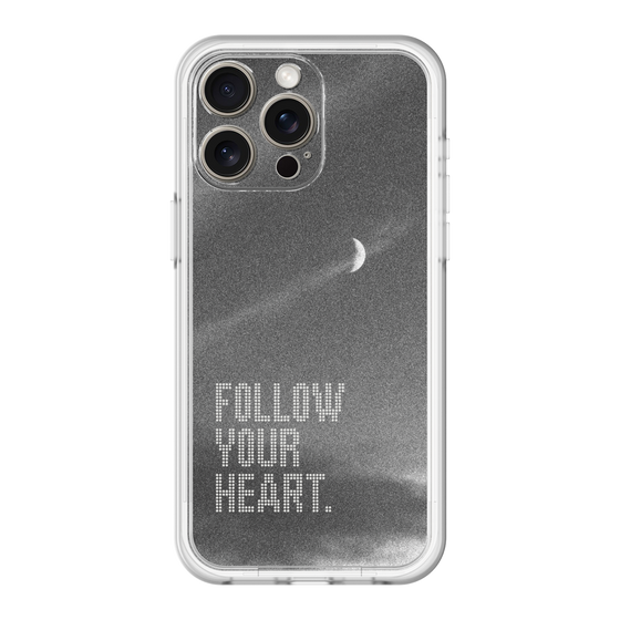 スリムプロテクションプレミアムケース［ オリジナル - ドットオーバーレイ - FOLLOW YOUR HEART/B ］