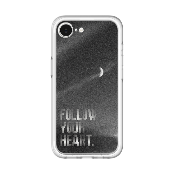 スリムプロテクションプレミアムケース［ オリジナル - ドットオーバーレイ - FOLLOW YOUR HEART/B ］