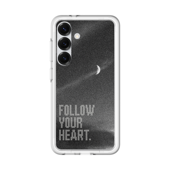スリムプロテクションプレミアムケース［ オリジナル - ドットオーバーレイ - FOLLOW YOUR HEART/B ］