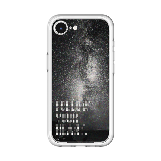 スリムプロテクションプレミアムケース［ オリジナル - ドットオーバーレイ - FOLLOW YOUR HEART/C ］
