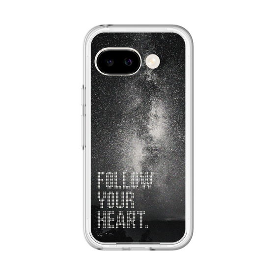 スリムプロテクションプレミアムケース［ オリジナル - ドットオーバーレイ - FOLLOW YOUR HEART/C ］