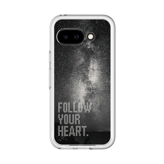 スリムプロテクションプレミアムケース［ オリジナル - ドットオーバーレイ - FOLLOW YOUR HEART/C ］