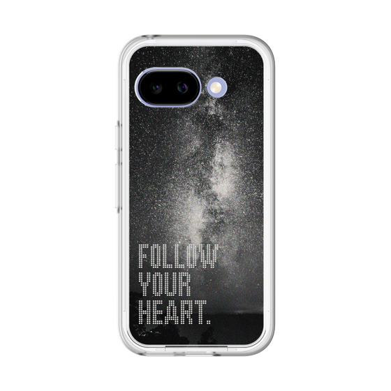 スリムプロテクションプレミアムケース［ オリジナル - ドットオーバーレイ - FOLLOW YOUR HEART/C ］