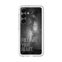 スリムプロテクションプレミアムケース［ オリジナル - ドットオーバーレイ - FOLLOW YOUR HEART/C ］