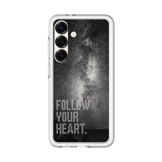 スリムプロテクションプレミアムケース［ オリジナル - ドットオーバーレイ - FOLLOW YOUR HEART/C ］