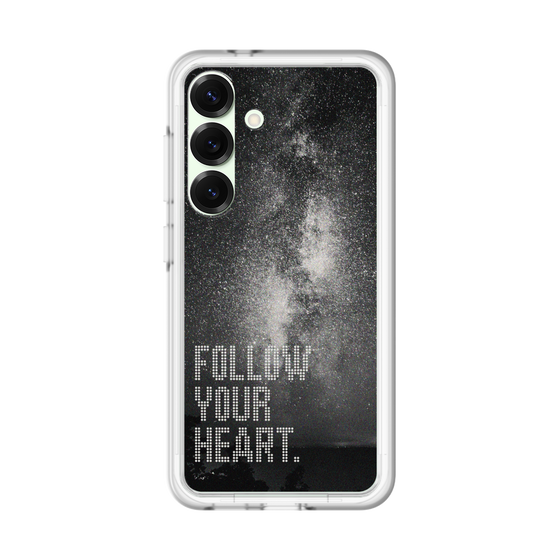 スリムプロテクションプレミアムケース［ オリジナル - ドットオーバーレイ - FOLLOW YOUR HEART/C ］