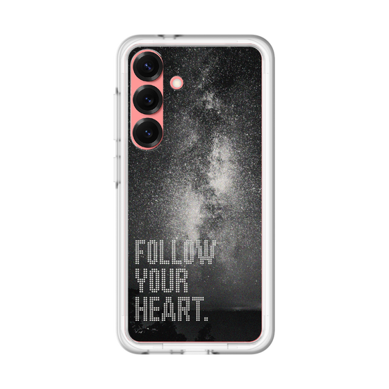 スリムプロテクションプレミアムケース［ オリジナル - ドットオーバーレイ - FOLLOW YOUR HEART/C ］
