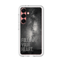 スリムプロテクションプレミアムケース［ オリジナル - ドットオーバーレイ - FOLLOW YOUR HEART/C ］