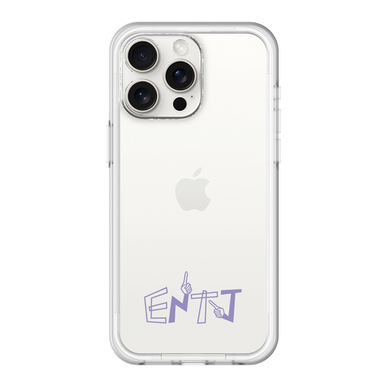スリムプロテクションプレミアムケース［ オリジナル - ENTJ 指揮官 - アルファベット ］