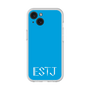 スリムプロテクションプレミアムケース［ オリジナル - ESTJ 幹部 - アルファベット - ブルー ］