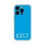 スリムプロテクションプレミアムケース［ オリジナル - ESTJ 幹部 - アルファベット - ブルー ］