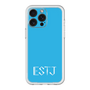 スリムプロテクションプレミアムケース［ オリジナル - ESTJ 幹部 - アルファベット - ブルー ］