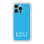 スリムプロテクションプレミアムケース［ オリジナル - ESTJ 幹部 - アルファベット - ブルー ］