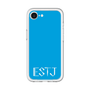 スリムプロテクションプレミアムケース［ オリジナル - ESTJ 幹部 - アルファベット - ブルー ］
