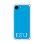スリムプロテクションプレミアムケース［ オリジナル - ESTJ 幹部 - アルファベット - ブルー ］