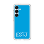 スリムプロテクションプレミアムケース［ オリジナル - ESTJ 幹部 - アルファベット - ブルー ］