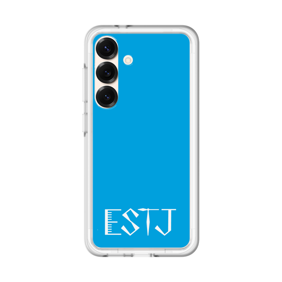 スリムプロテクションプレミアムケース［ オリジナル - ESTJ 幹部 - アルファベット - ブルー ］