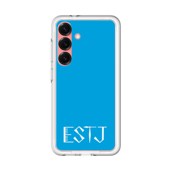 スリムプロテクションプレミアムケース［ オリジナル - ESTJ 幹部 - アルファベット - ブルー ］