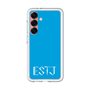 スリムプロテクションプレミアムケース［ オリジナル - ESTJ 幹部 - アルファベット - ブルー ］