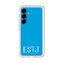 スリムプロテクションプレミアムケース［ オリジナル - ESTJ 幹部 - アルファベット - ブルー ］