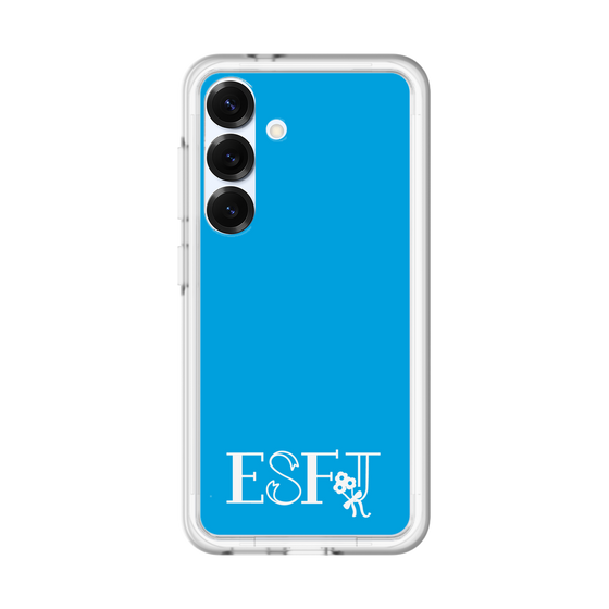 スリムプロテクションプレミアムケース［ オリジナル - ESFJ 領事 - アルファベット - ブルー ］