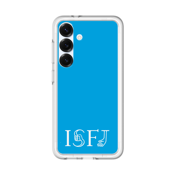 スリムプロテクションプレミアムケース［ オリジナル - ISFJ 擁護者 - アルファベット - ブルー ］