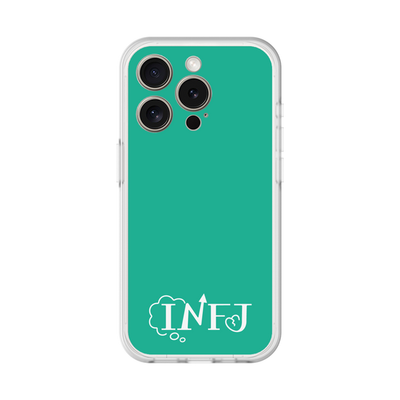 スリムプロテクションプレミアムケース［ オリジナル - INFJ 提唱者 - アルファベット - グリーン ］