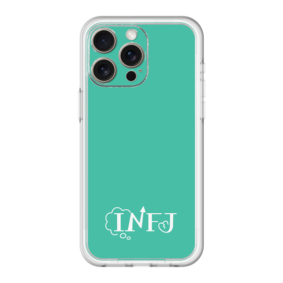 スリムプロテクションプレミアムケース［ オリジナル - INFJ 提唱者 - アルファベット - グリーン ］