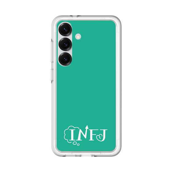スリムプロテクションプレミアムケース［ オリジナル - INFJ 提唱者 - アルファベット - グリーン ］