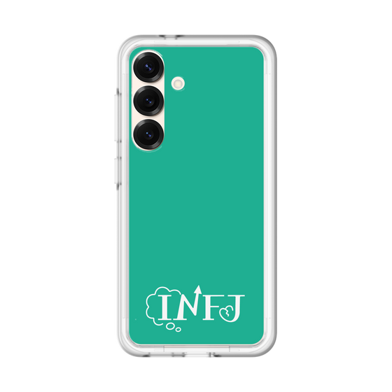 スリムプロテクションプレミアムケース［ オリジナル - INFJ 提唱者 - アルファベット - グリーン ］