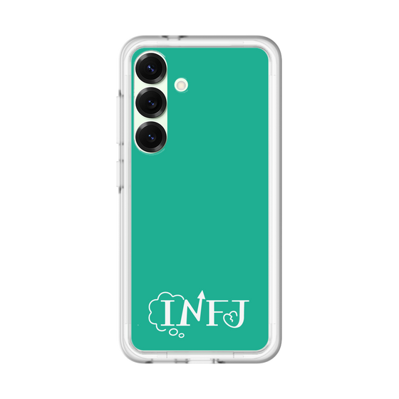 スリムプロテクションプレミアムケース［ オリジナル - INFJ 提唱者 - アルファベット - グリーン ］
