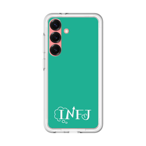 スリムプロテクションプレミアムケース［ オリジナル - INFJ 提唱者 - アルファベット - グリーン ］