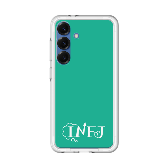 スリムプロテクションプレミアムケース［ オリジナル - INFJ 提唱者 - アルファベット - グリーン ］
