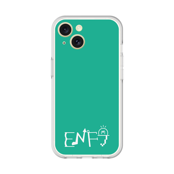 スリムプロテクションプレミアムケース［ オリジナル - ENFJ 主人公 - アルファベット - グリーン ］