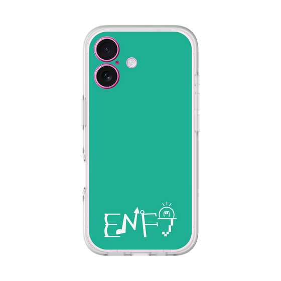 スリムプロテクションプレミアムケース［ オリジナル - ENFJ 主人公 - アルファベット - グリーン ］