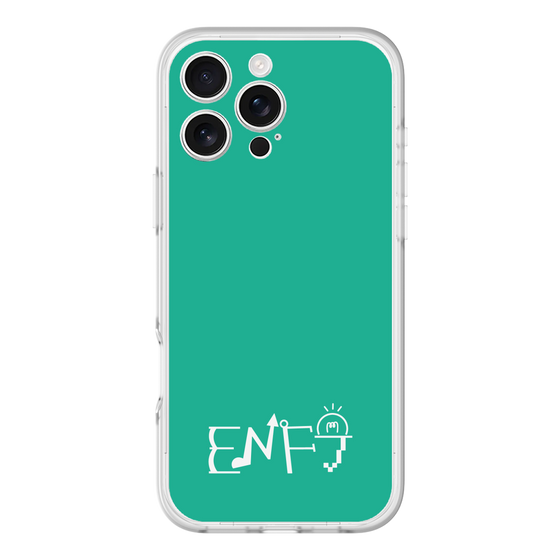 スリムプロテクションプレミアムケース［ オリジナル - ENFJ 主人公 - アルファベット - グリーン ］