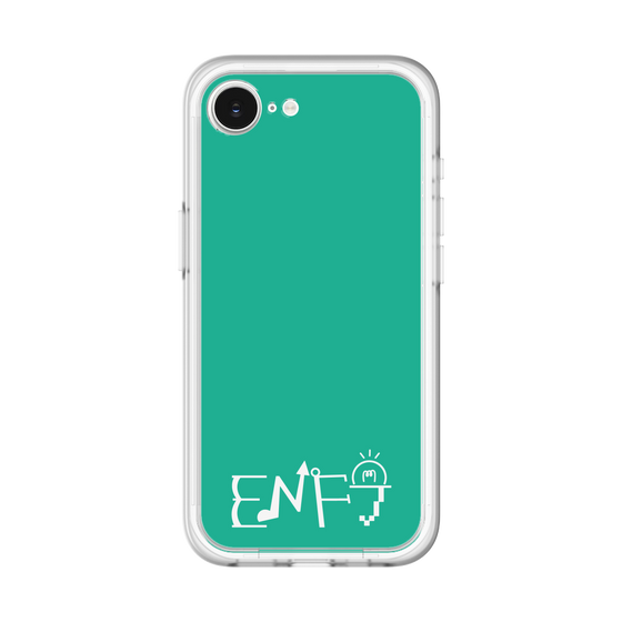 スリムプロテクションプレミアムケース［ オリジナル - ENFJ 主人公 - アルファベット - グリーン ］