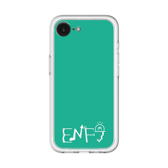 スリムプロテクションプレミアムケース［ オリジナル - ENFJ 主人公 - アルファベット - グリーン ］